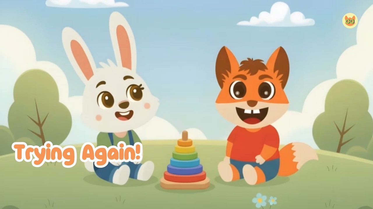 My Child Gives Up Easily – A Gentle Story That Teaches Kids to Try Again