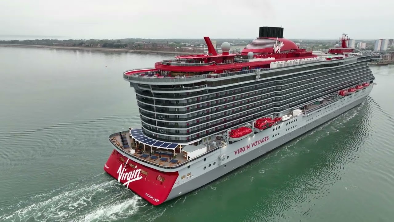 Valiant Lady portsmouth Arrival 02.05.2022 (4k)
