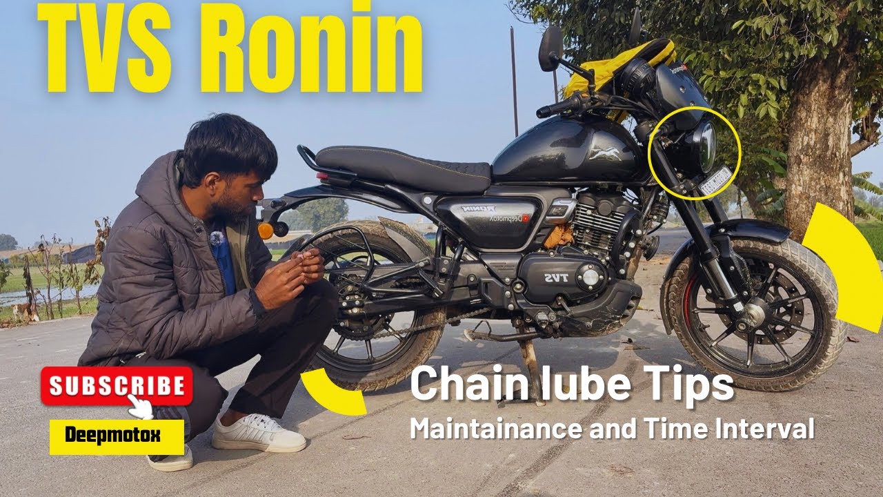Don’t Ignore TVS Ronin Chain Maintenance | Warna Pickup & Mileage Down 😣😢