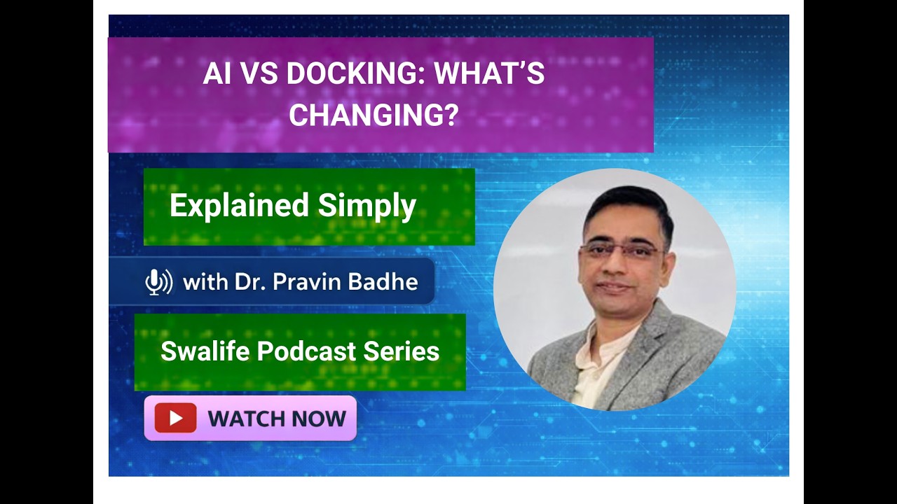 AI vs Molecular Docking – What’s Changing in Drug Discovery? | Explained Simply