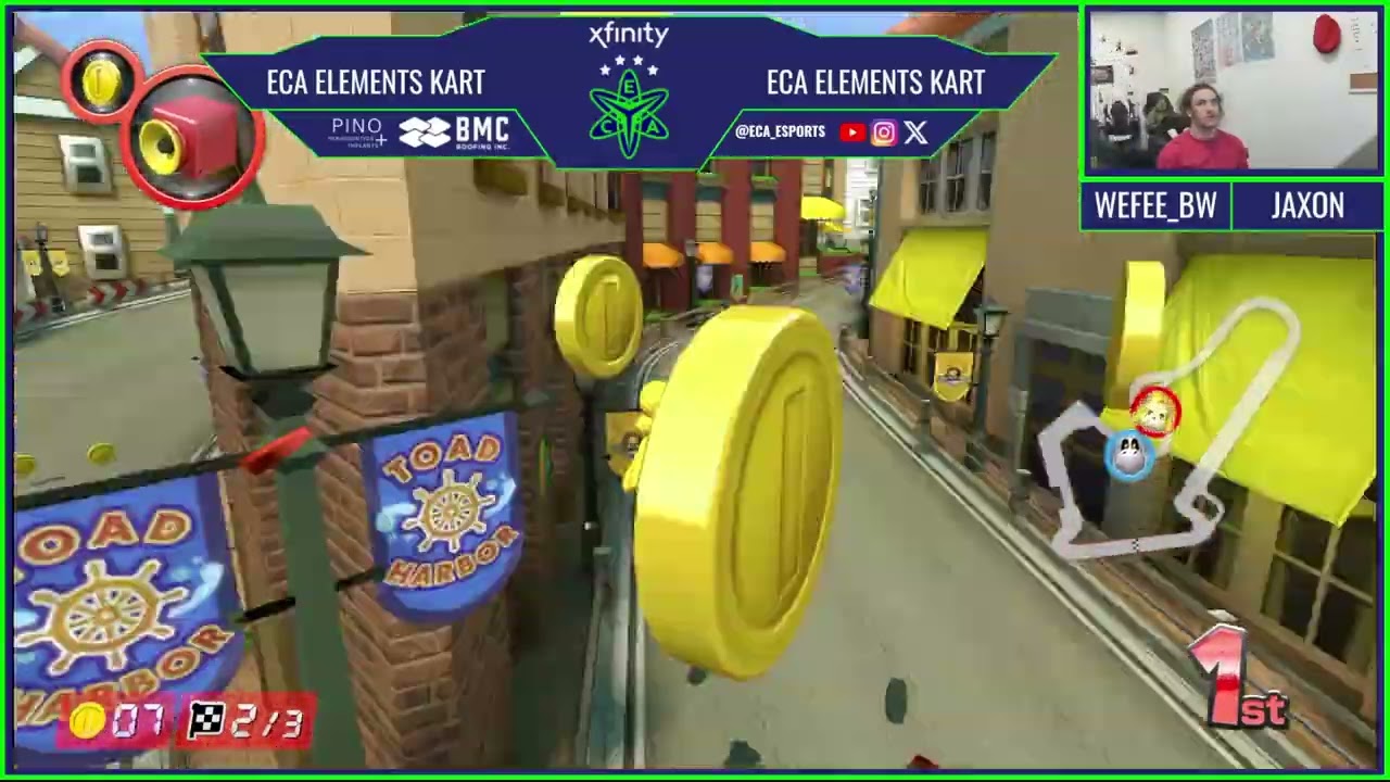 (VOD) NMAA PLAYVS MARIO KART MATCH 3 - ECA PHANTOMS VS QUESTA HIGH SCHOOL WILDCAT GAMERS