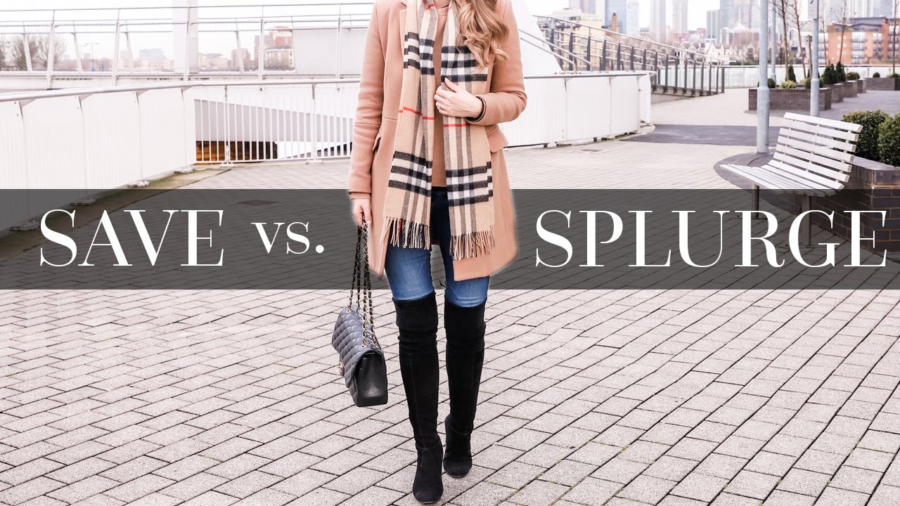 SAVE VS. SPLURGE | AUTUMN WINTER EDITION! | AD