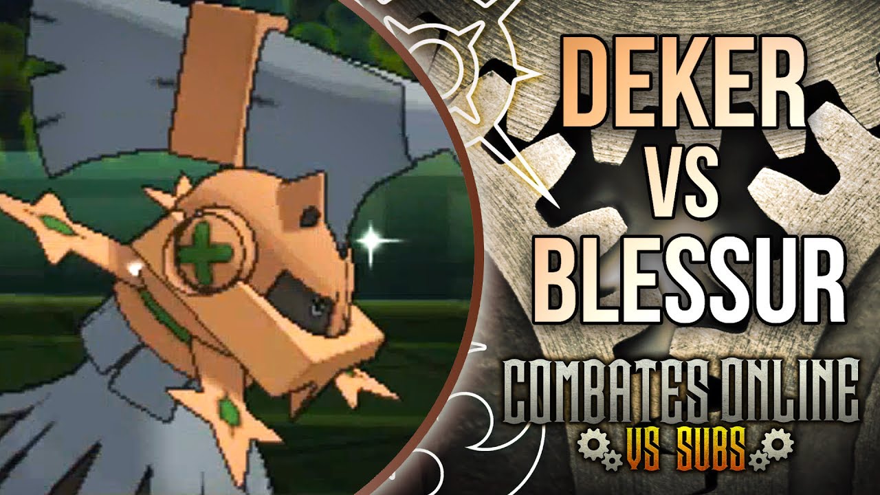 POKÉMON SOL & LUNA COMBATE ONLINE: DEKER vs BLESSUR, 