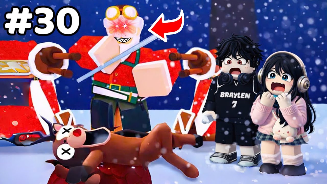 BEDY VÀ MEO ĐỐI ĐẦU VỚI SANTA FAKE ÔNG TRÙM CUỐI TUẦN 3 NOEL 99 ĐÊM TRONG RỪNG | ROBLOX