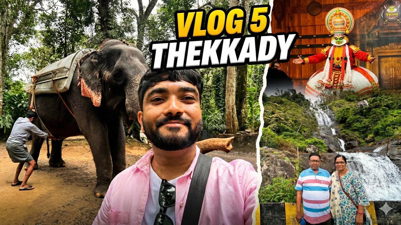 Thekkady exploring by gujjju family Kerala trip