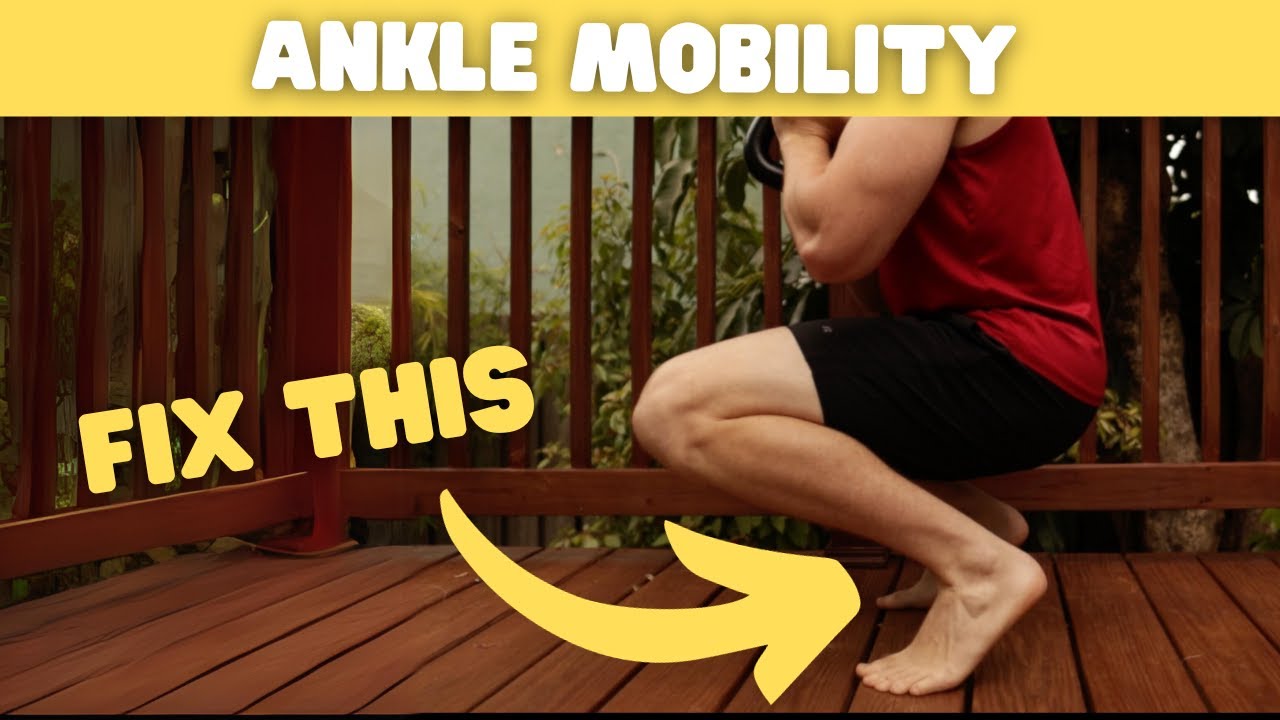 Increase Your Ankle Mobility Forever! 3 simple steps.