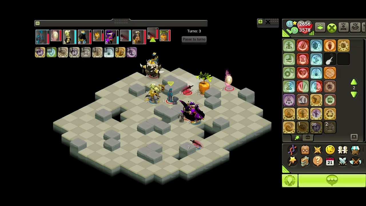 Dofus Touch Xelor Inte Suerte koliseo 3v3