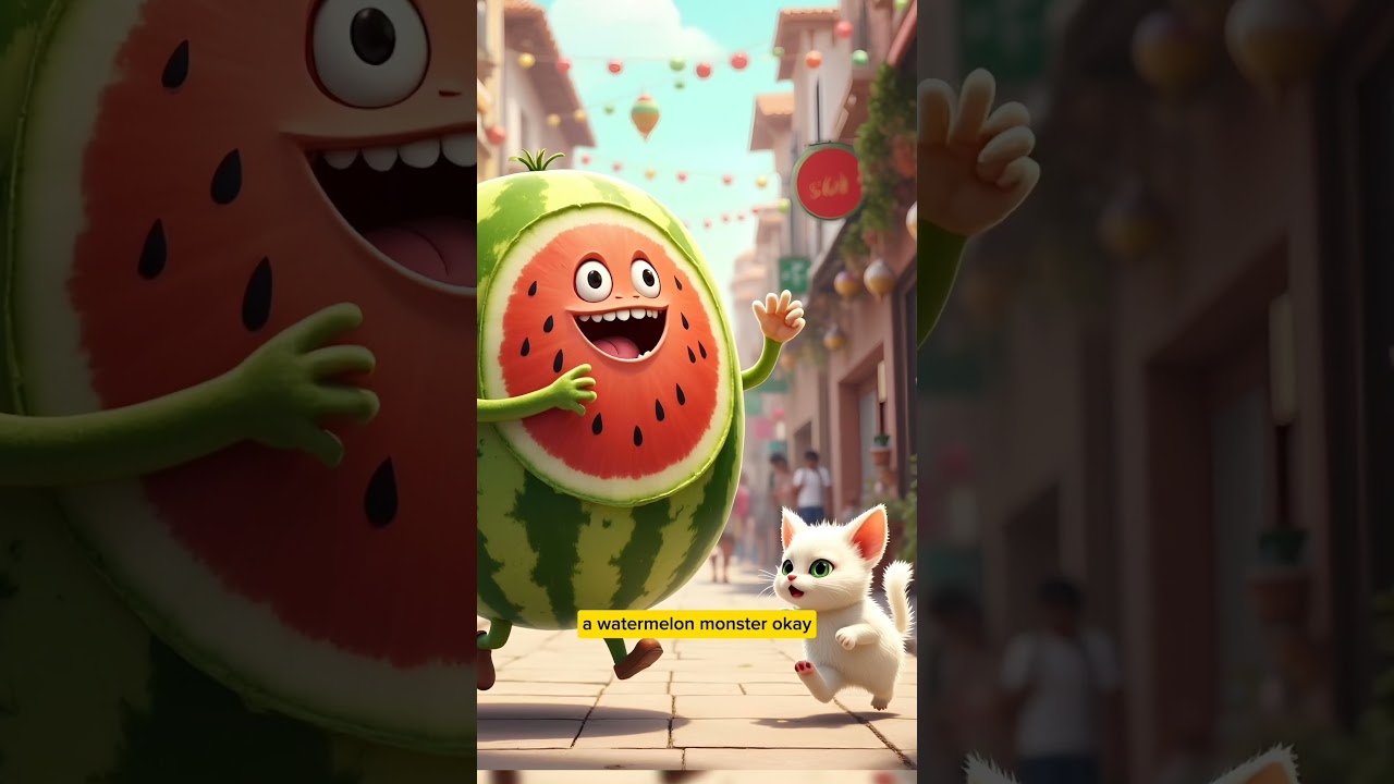 Grandma, Look! The Funny Fruit Monsters!