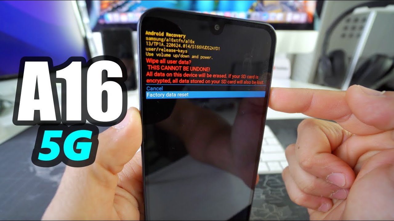 How To Hard Reset Samsung Galaxy A16 5G - Factory Reset
