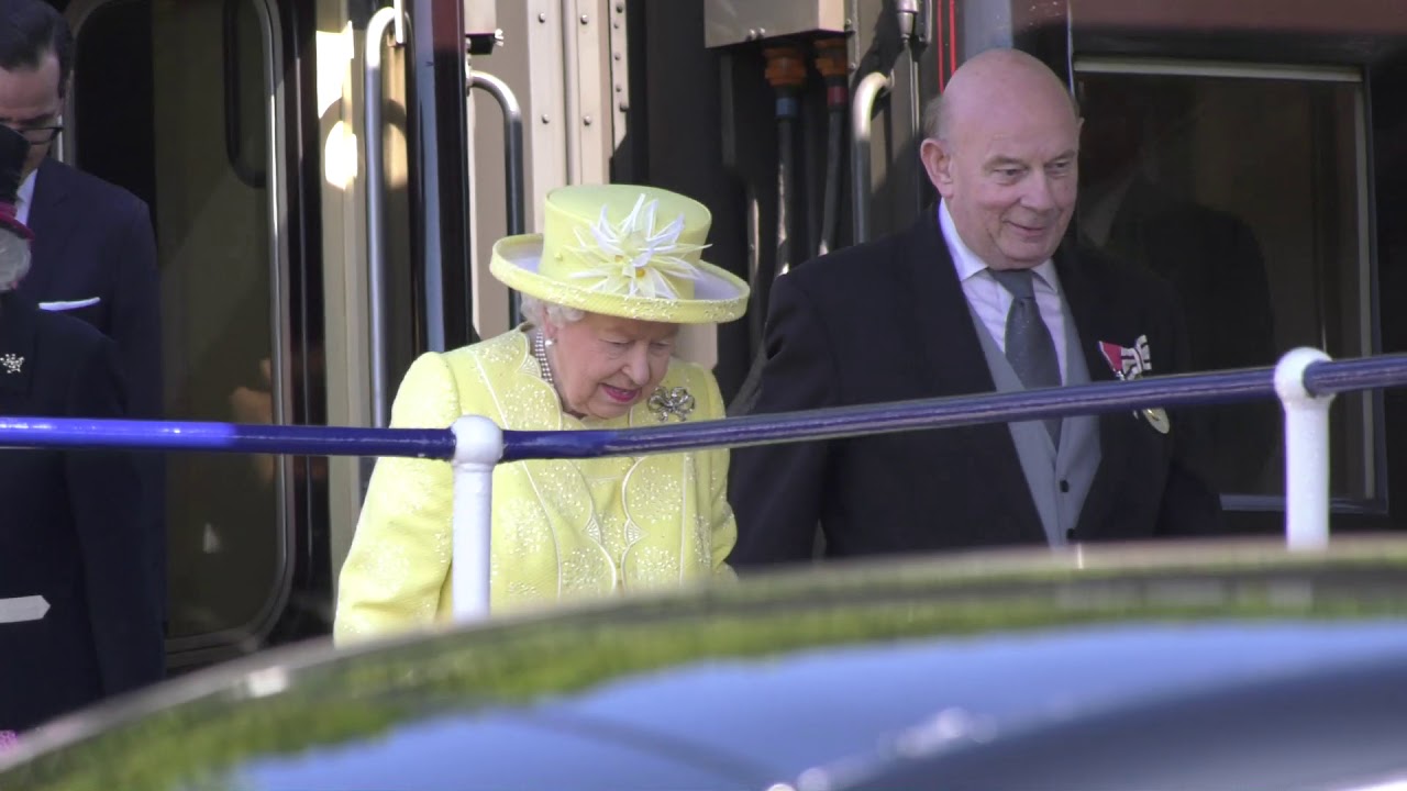 The Queen at Croy Station 28th June 2019