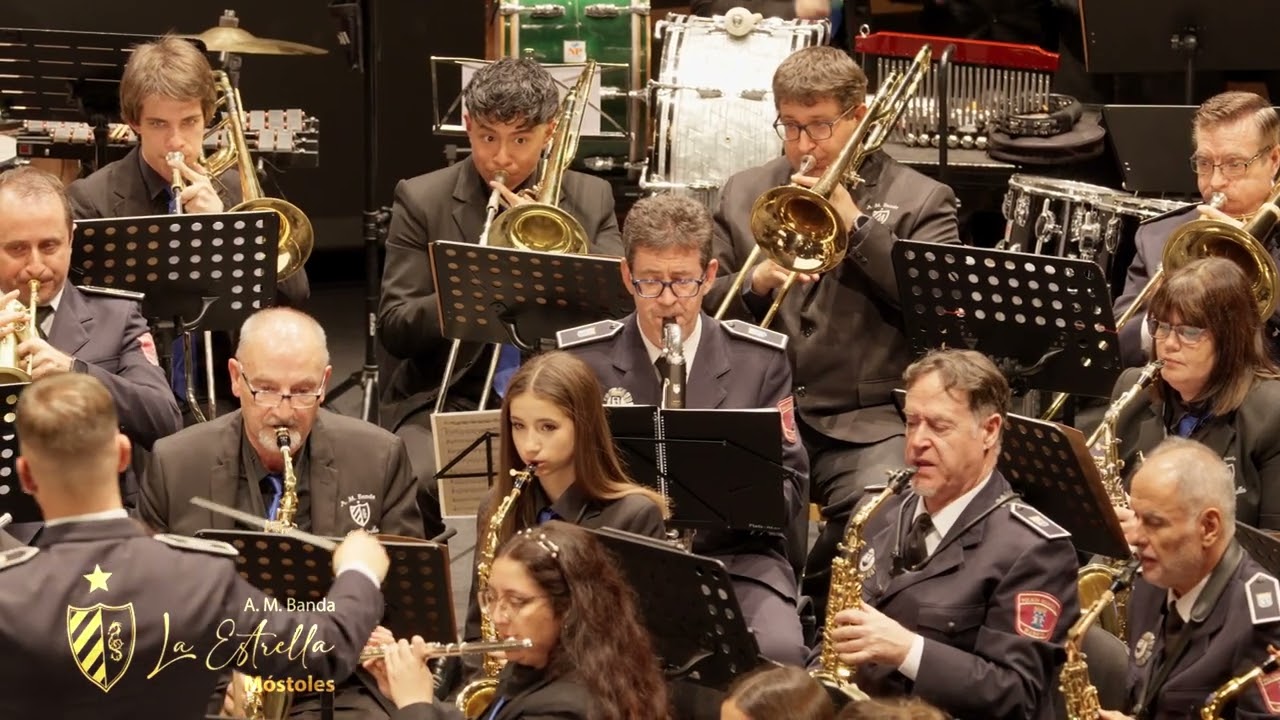 Baba Yetu (Christopher Tin) - Banda La Estrella de Móstoles & Banda Policía Municipal de Madrid.