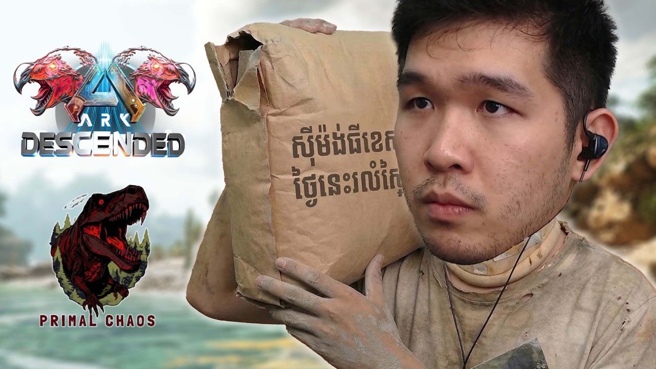 ឡង់ស៊ីមីហើយថ្ងៃនេះ 🙏😂- Ark Primal + Descended | Part 5 Live