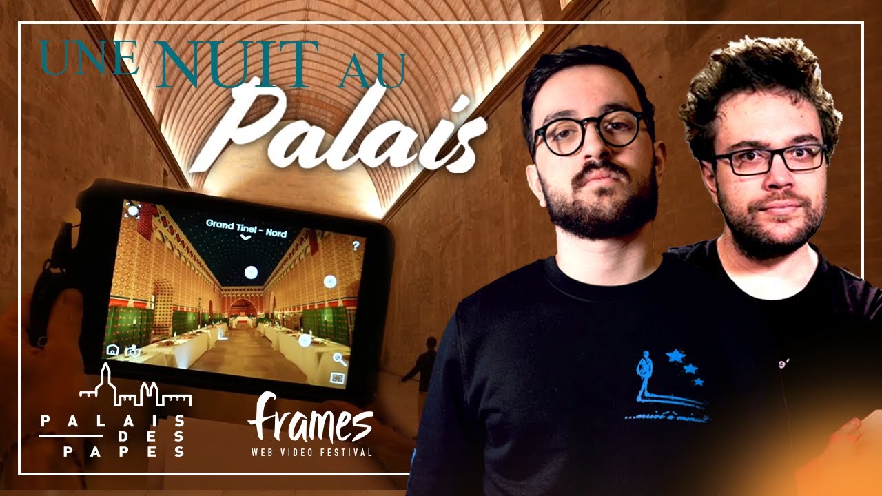 VISITE D'UN LIEU HISTORIQUE ! - Une Nuit au Palais des Papes ft. Antoine