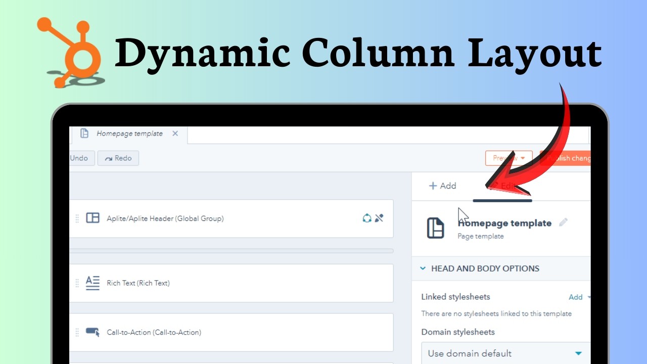 How to use flexible columns in HubSpot pages (Instant Adjustment)