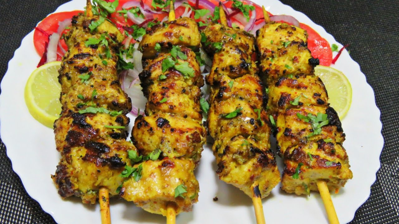 Soft & Juicy Lehsuni Chicken tikka Without Oven / Restaurant style lehsuni chicken tikka