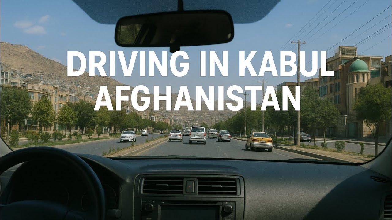 Kabul City Streets | Morning Drive 🇦🇫POV Afghanistan 2025