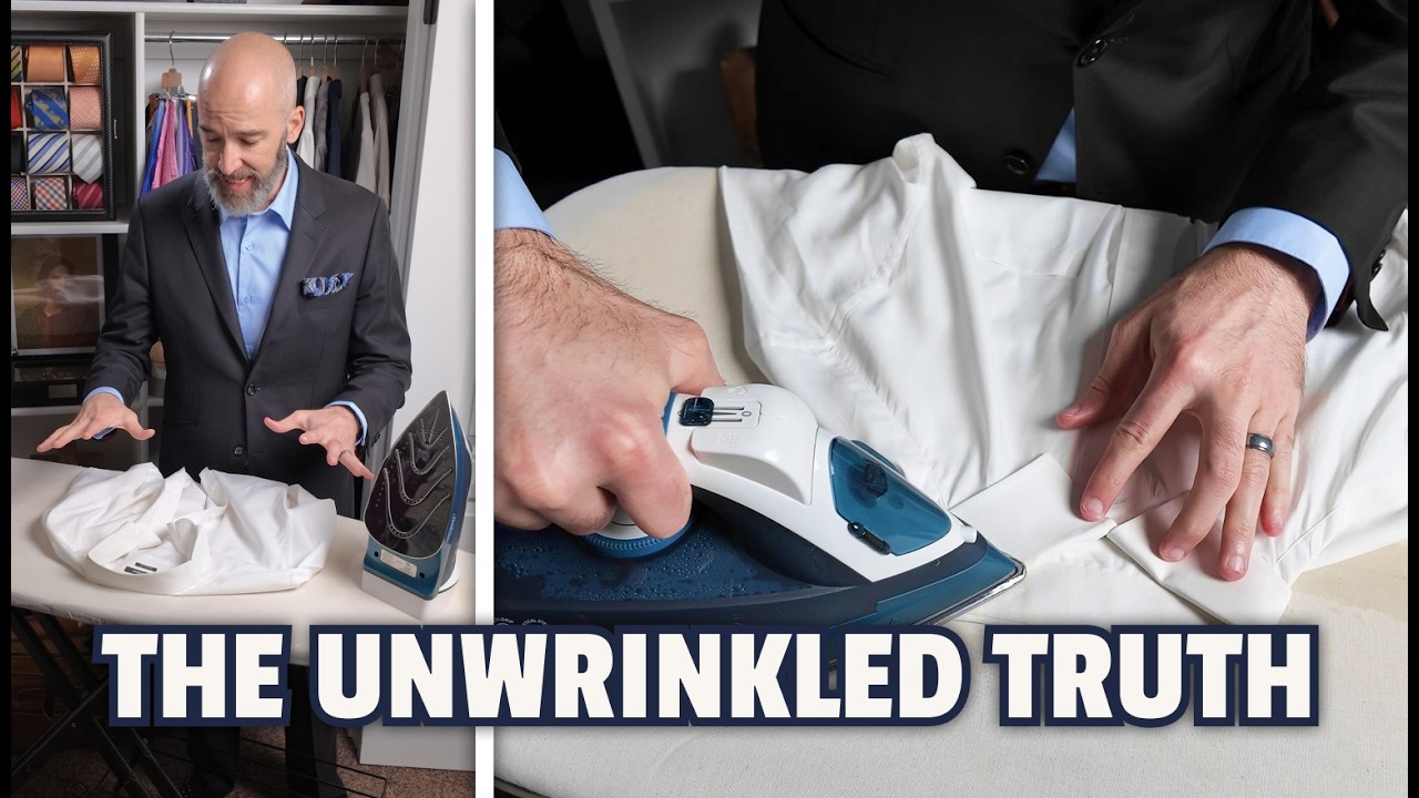 HOW TO IRON A SHIRT