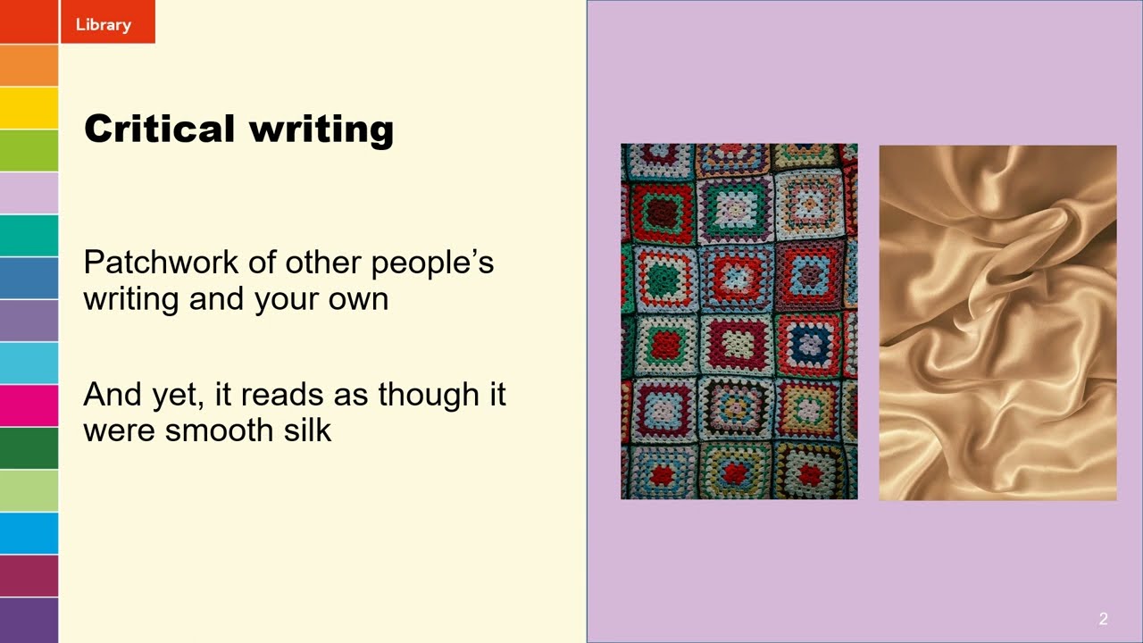 Writing critically