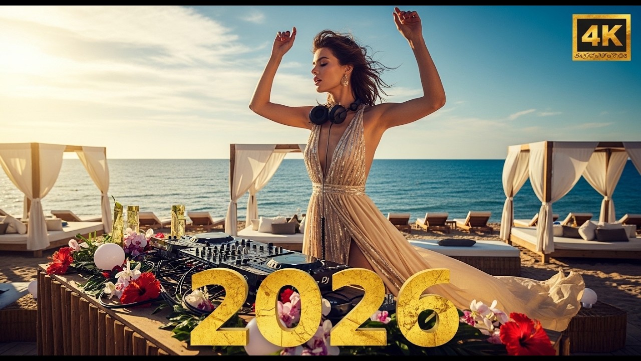 Tropical Deep House Dream 2026 🌴 Ocean Lounge 4K UHD