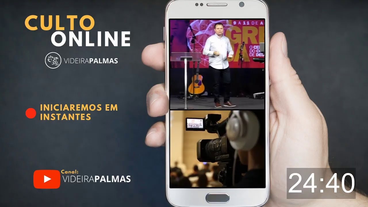 Culto Online - Videira Palmas - 02 Agosto de 2020