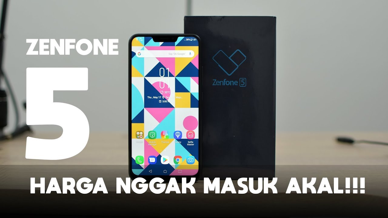 Rp 3.999.000 - Unboxing Zenfone 5 Resmi