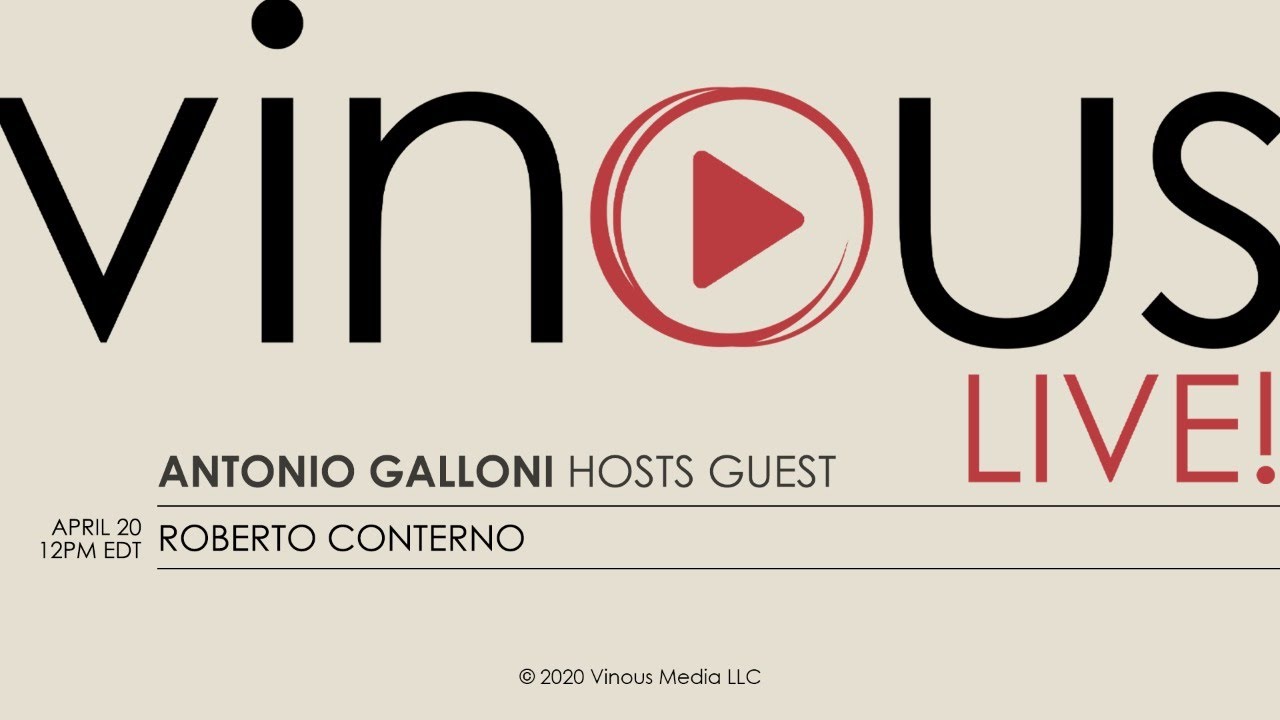 Vinous Live! with Roberto Conterno