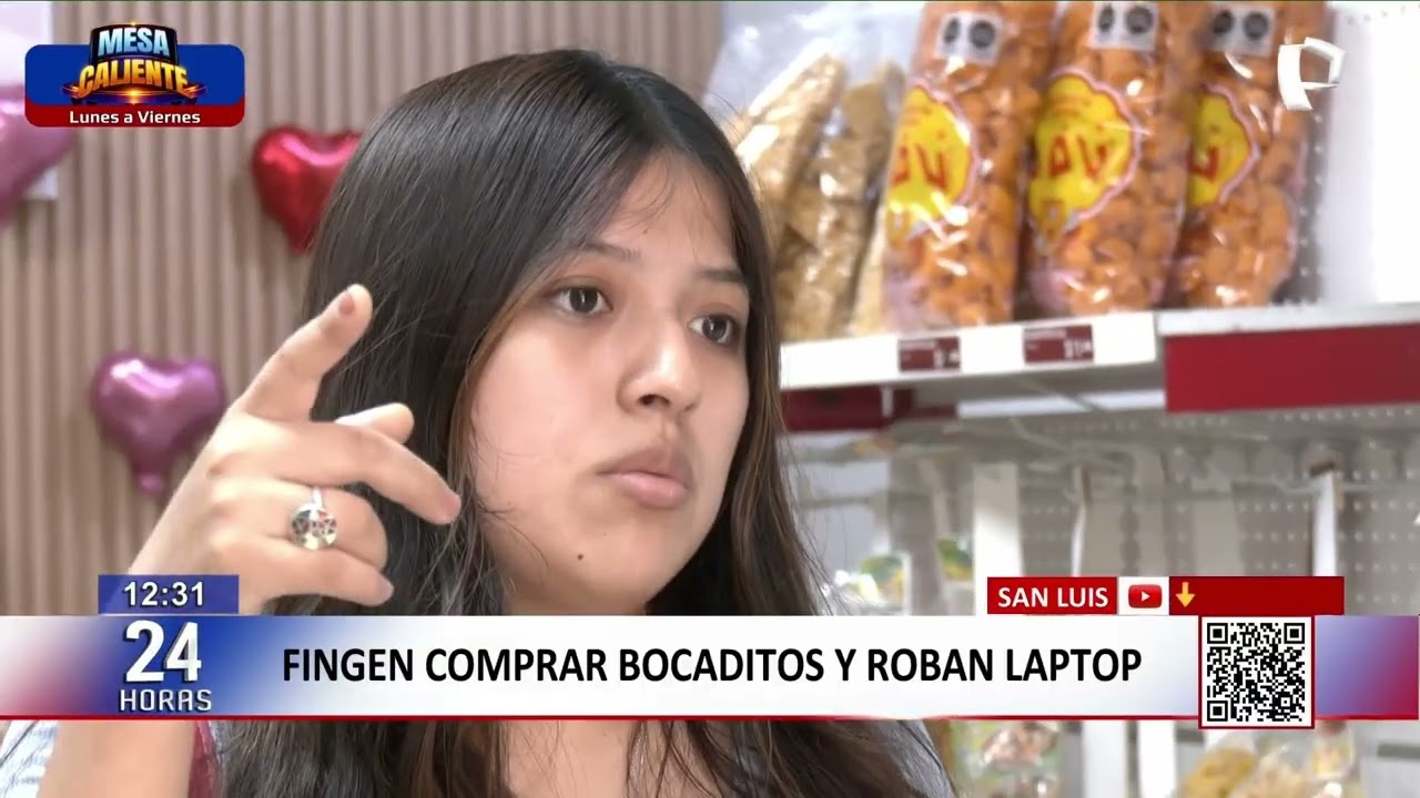 San Luis: Delincuentes se llevan laptop de panadería con engaños