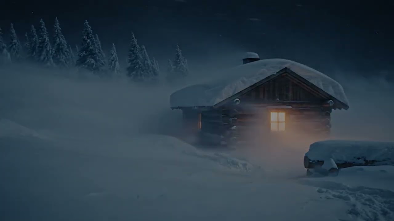 Extremely Strong Wind Sounds for Sleeping┇Heavy Blizzard & Loud Blowing Snow┇Sounds to Sleep & Study