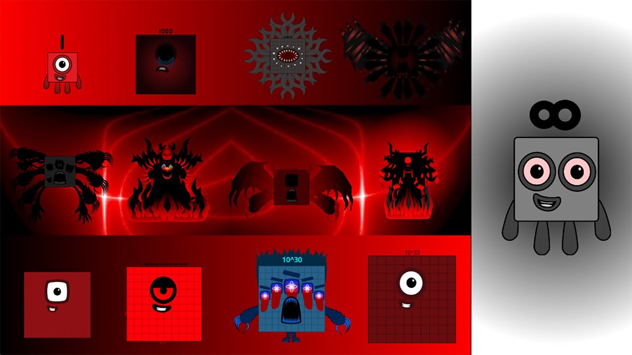 Looking For Uncannyblocks band different power of thousand 1-1d-Infinity (Special Day) | Official