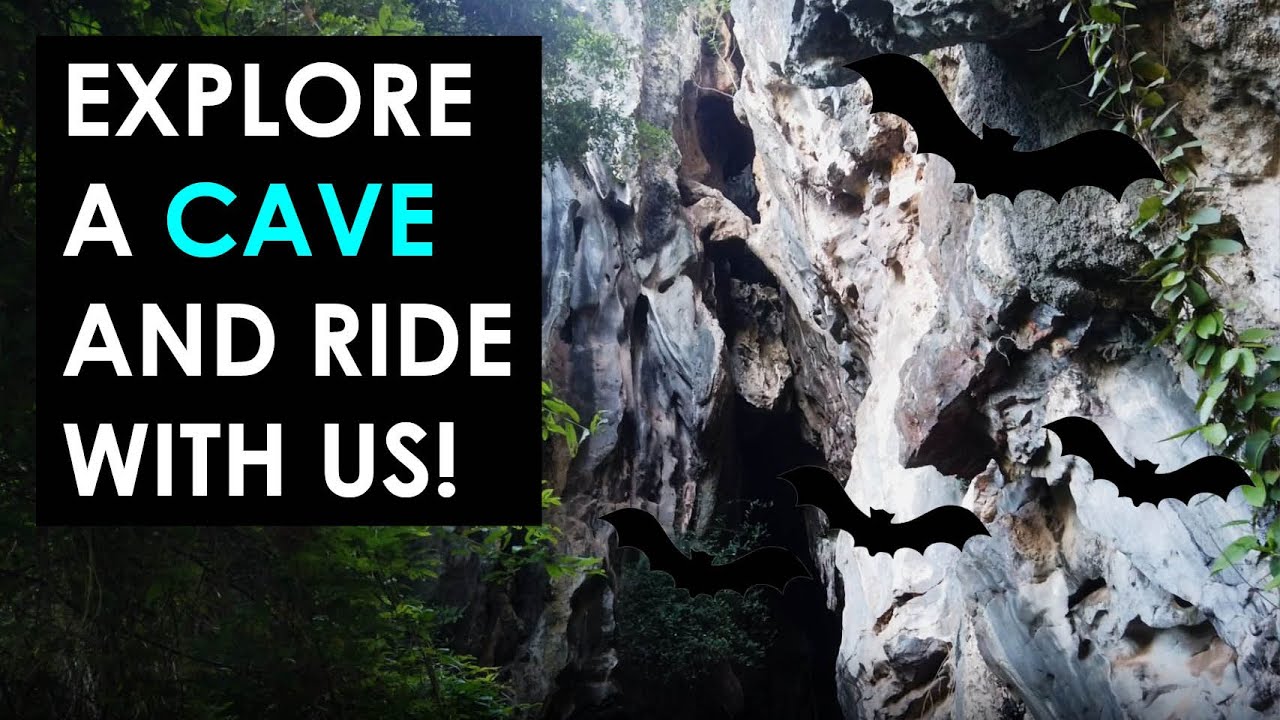 Explore Kbal Romeas cave near Kampot, Cambodia then ride in the countryside! Extended ride!
