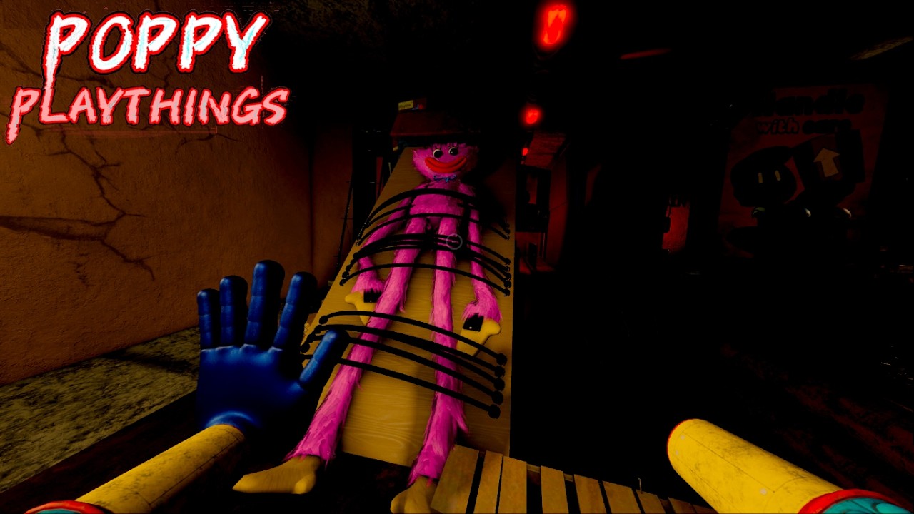 Poppy Playthings!! New Poppy Playtime Fangame Roblox version - Gameplay walkthrough.