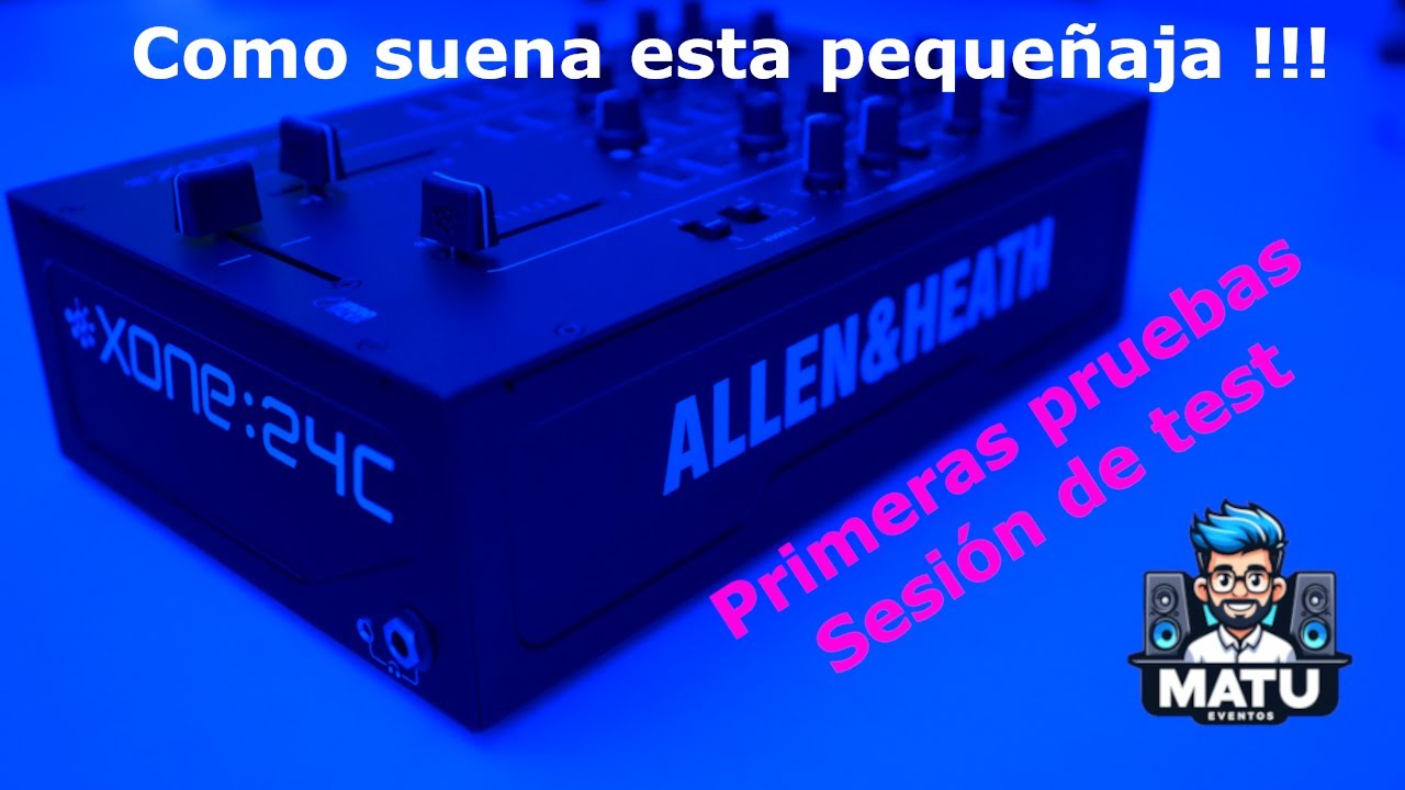 Allen Heath Xone 24C primer test