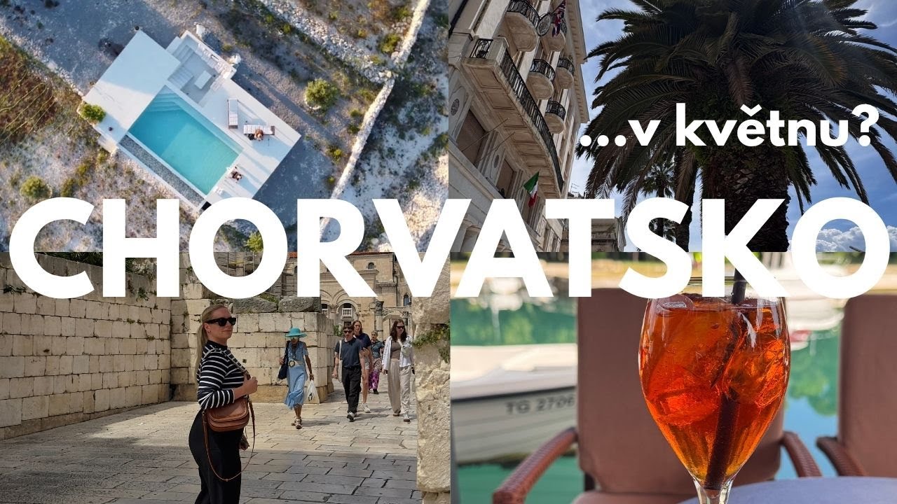 CHORVATSKO 2025 | Jaké je Chorvatsko v květnu? Split & Trogir 🏖️