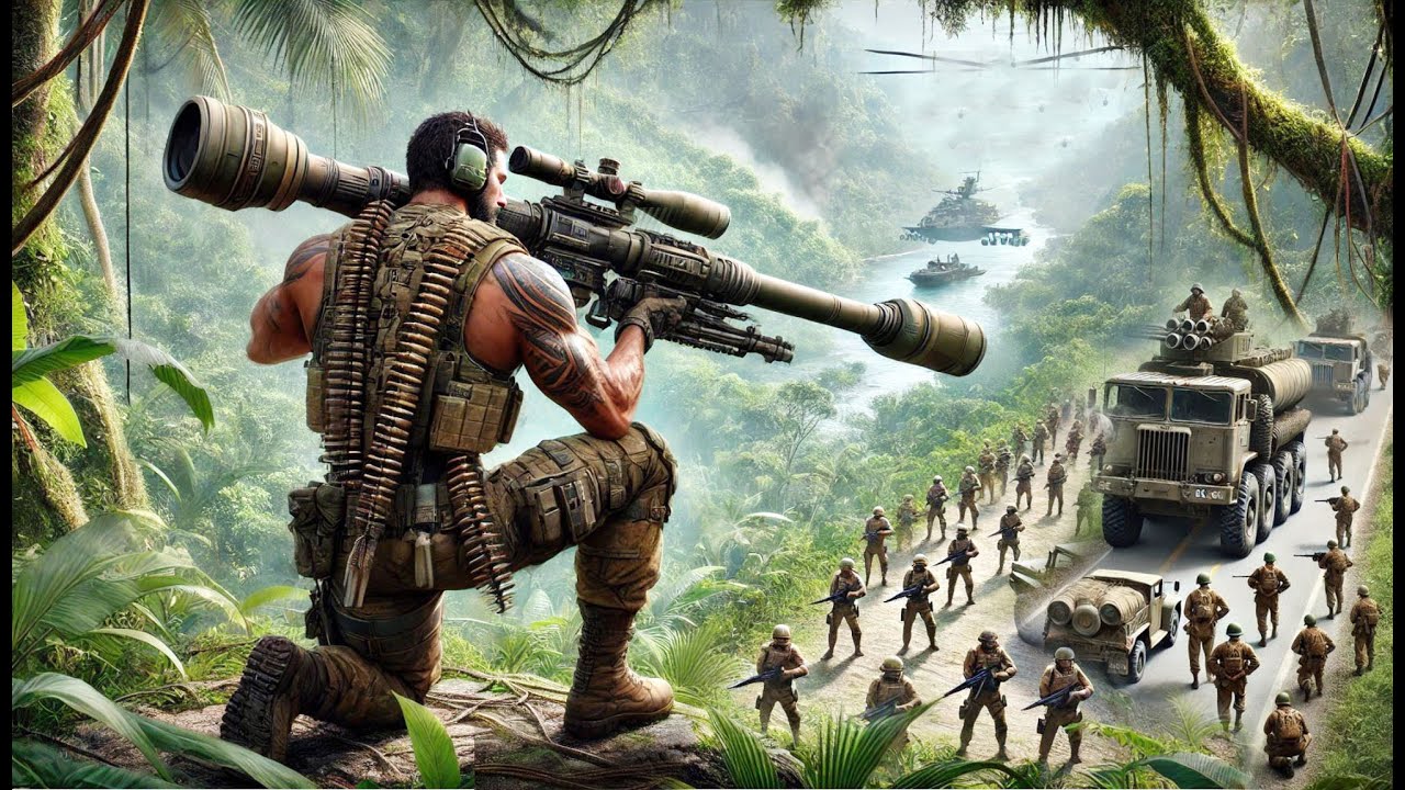 2024 Action Movie: Eighth Route Army uses heavy artillery to attack Japanese, wiping them out.