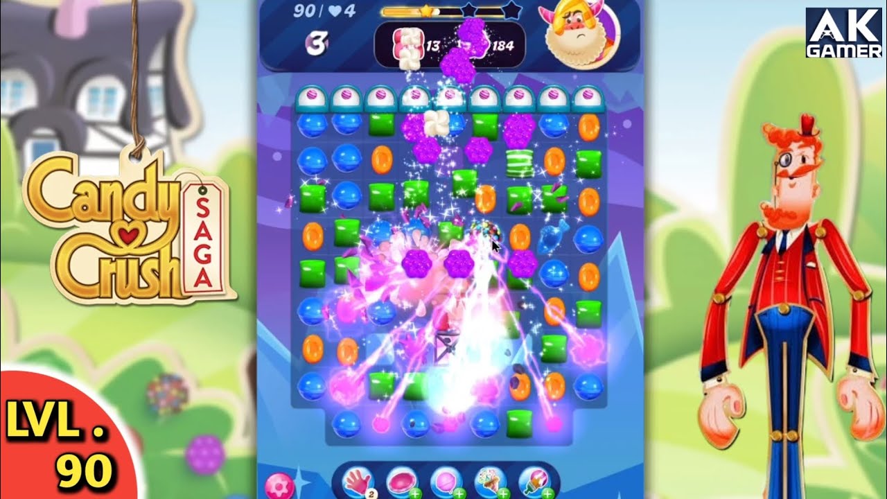 Candy Crush Saga 🍭 Level - 90 #candy #viral 