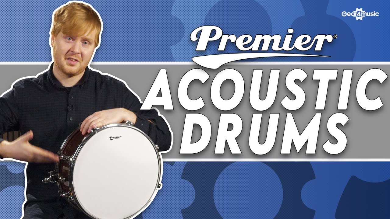 Premier Acoustic Drums - Everything you need to know about the range