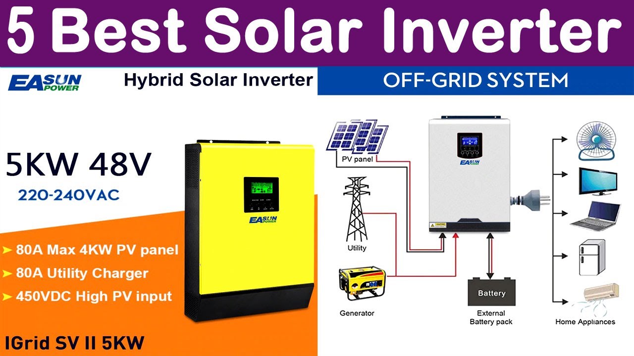Top 5 Best Solar Inverter In 2020
