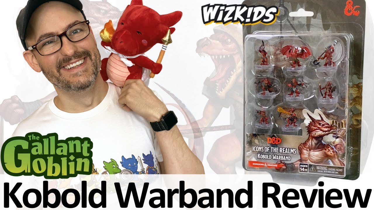 Kobold Warband - Icons of the Realms WizKids Prepainted Miniatures