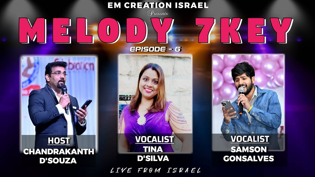 MELODY 7KEY | MUSICAL LIVE SINGING IN ISRAEL | EP 6 | EM CREATION ISRAEL