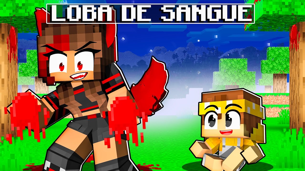 ALEX MONTE tem uma MÃE LOBA de SANGUE no Minecraft