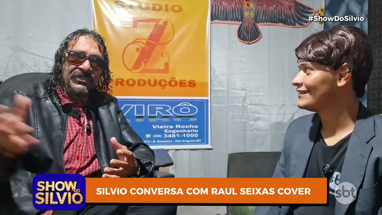 SILVIO CONVERSA COM RAUL SEIXAS COVER