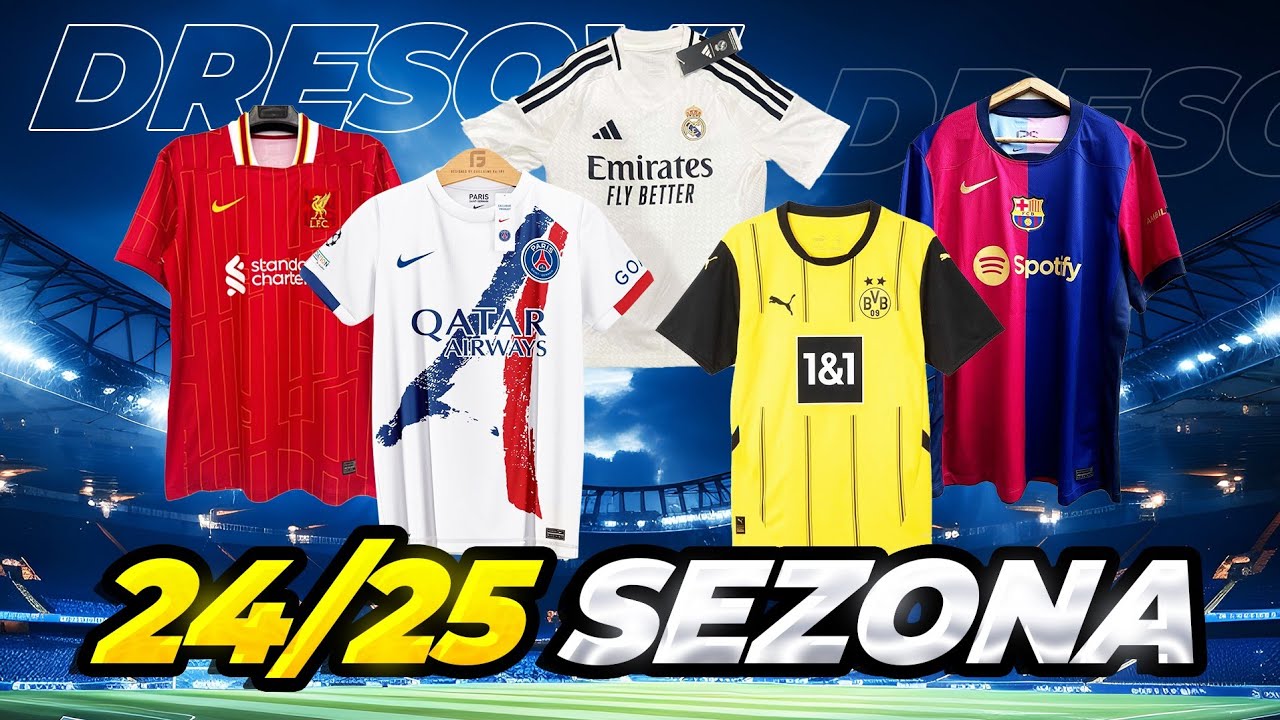 NOVI DRESOVI ZA SEZONU 2024/25!