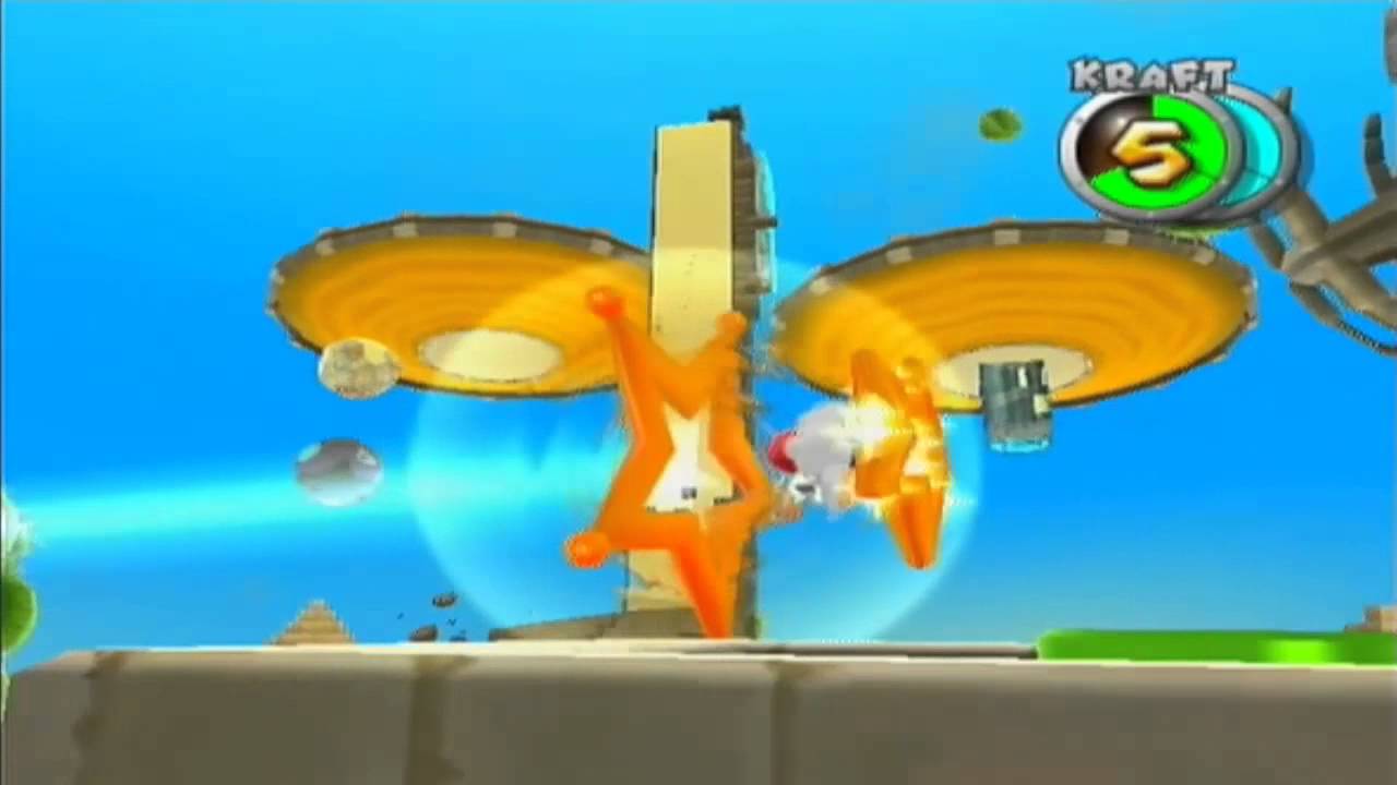 Super Mario Galaxy - Sandinsel-Galaxie - Der Luftstrom des Sandtornados