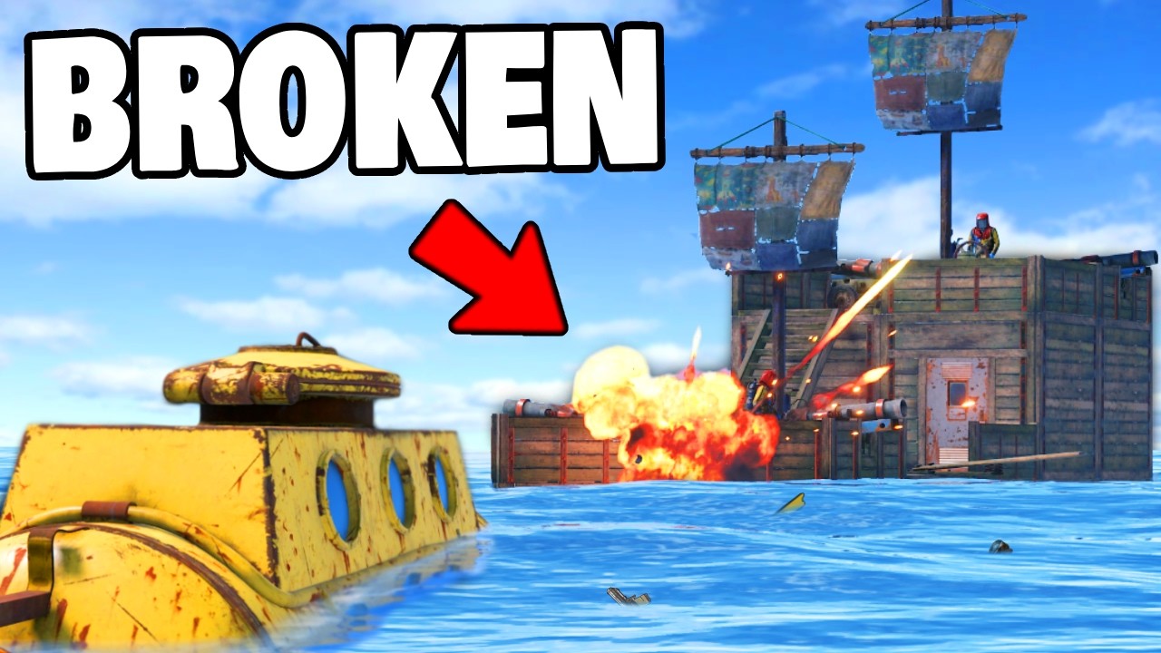 Я испортил обновление военно-морского флота в Rust...
