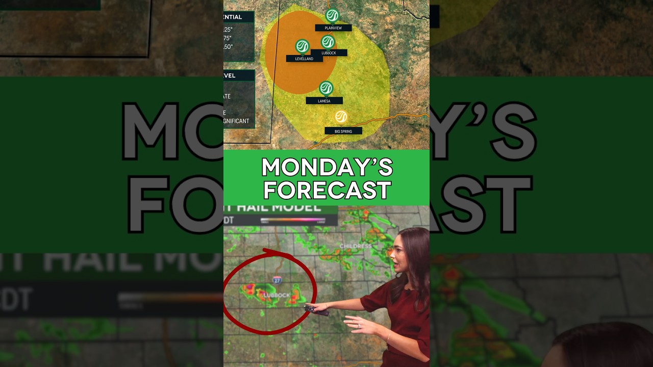 FORECAST: Texas Hail Risk & Cold Front Thunderstorms