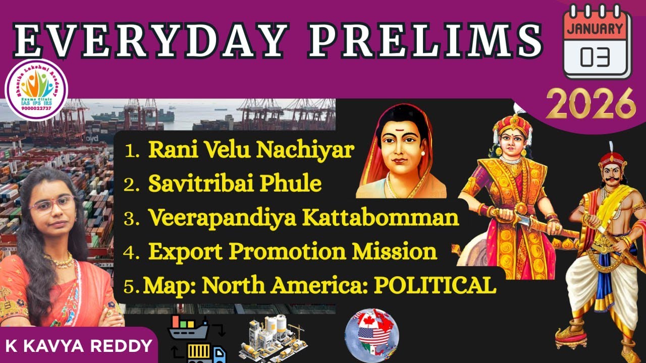 EVERYDAY PRELIMS 03-01-2026 #Slias #upsc #tgpsc #appsc #tnpsc #uppsc #bpsc #rrb #ssc #9000022737