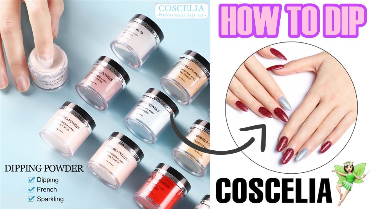 HOW TO: FILL NAILS WITH DIP POWDER for Beginners ✨ Coscelia Nail Tutorial 📚✅