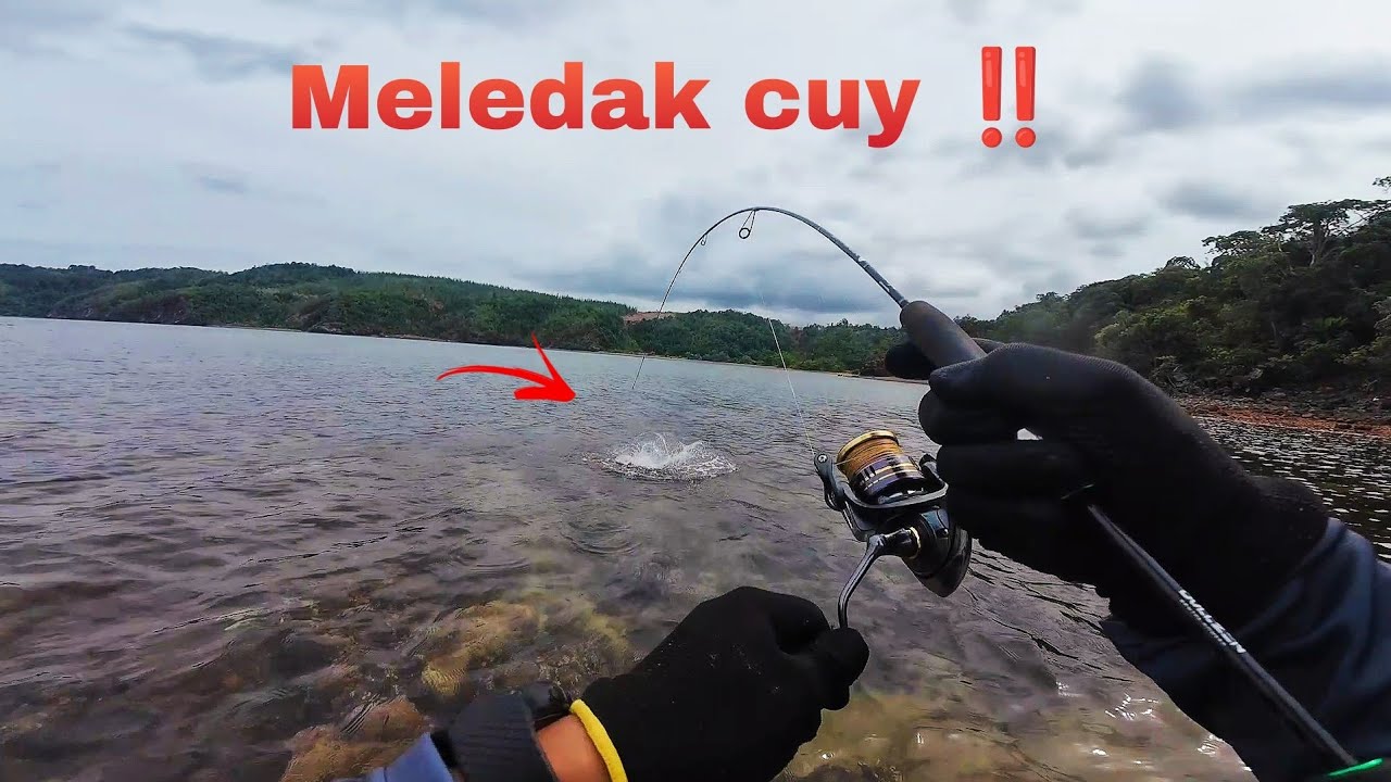 Eksplore spot mancing bekas TAMBANG, Memancing dan makan hasil tangkapan