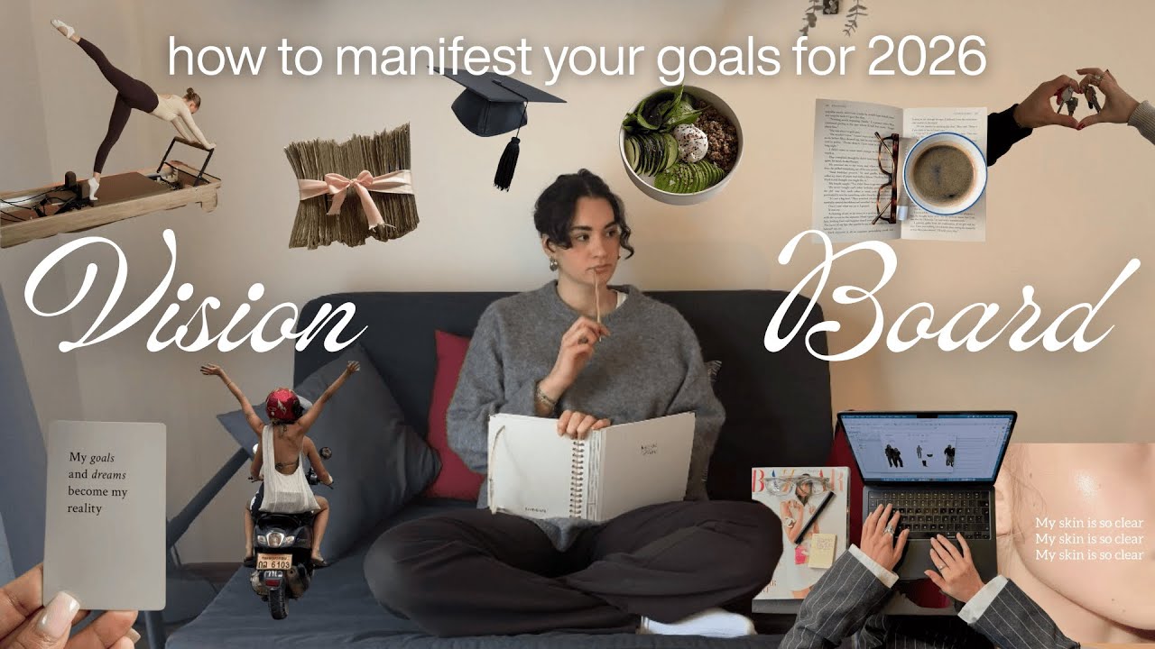 so erreichst du 2026 deine Ziele wirklich // Reflexion & Vorsätze 📖🌟