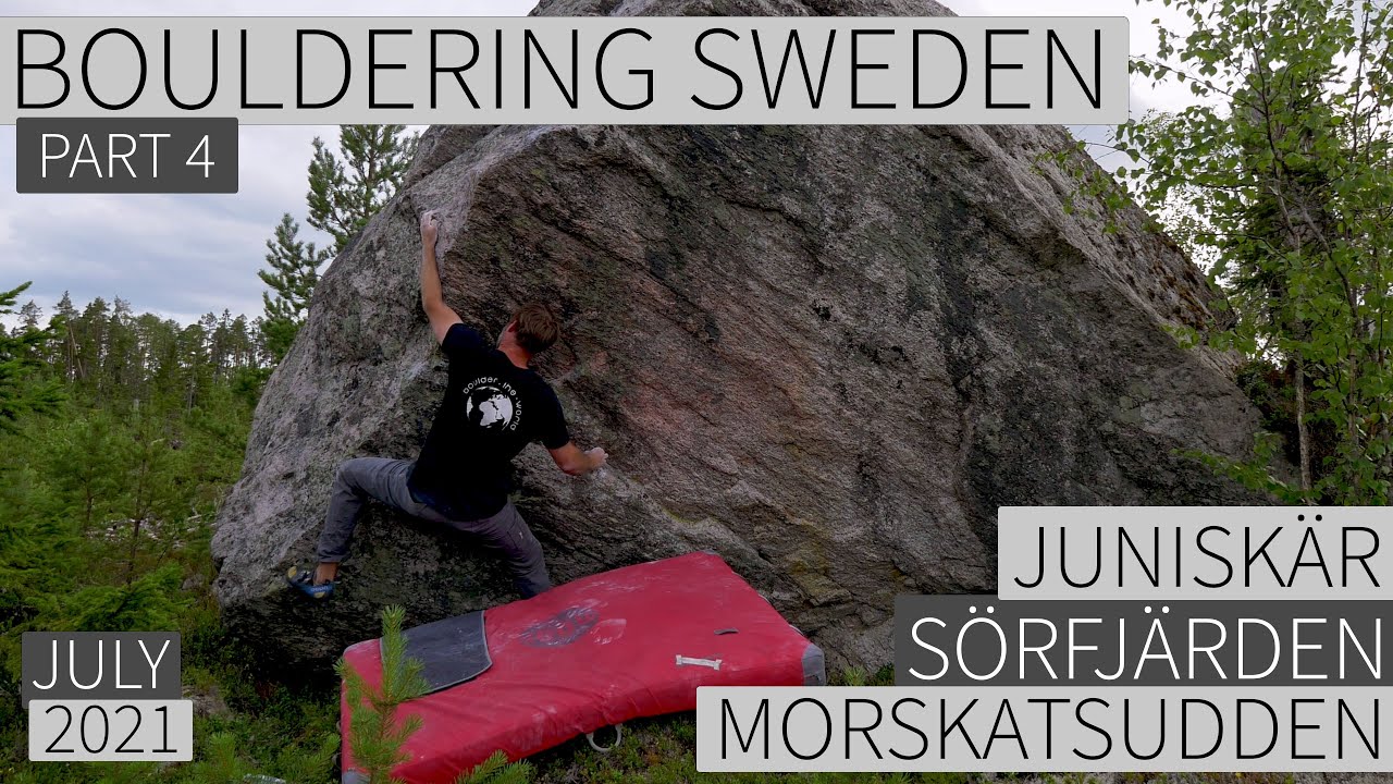Bouldering Sweden - Part 4 - Sörfjärden - Juniskär - Morskatsudden